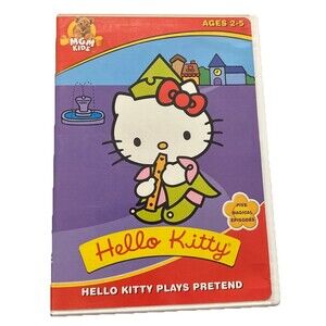 Hello Kitty Plays Pretend DVD 5 Magical Episodes Kids Cartoon